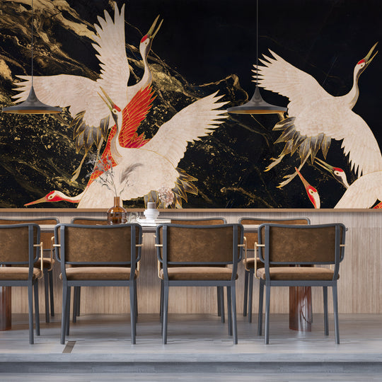 Glory Tsuru - Tapeta w standaryzowanych rolkach