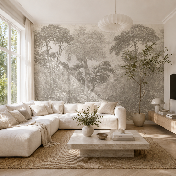 Hood Greige – Custom Wallpaper