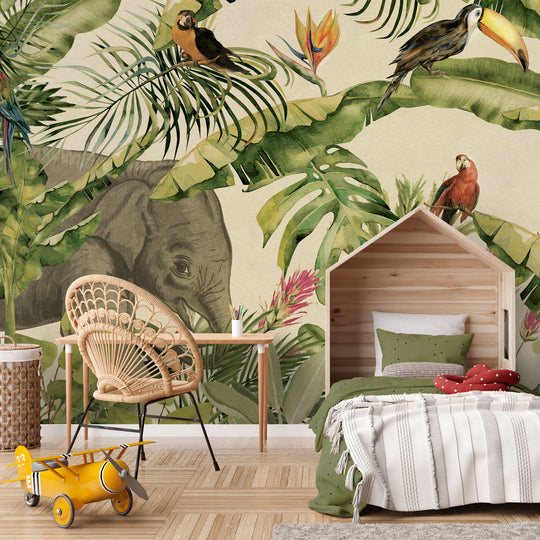 Jungle - Tapeta w standaryzowanych rolkach