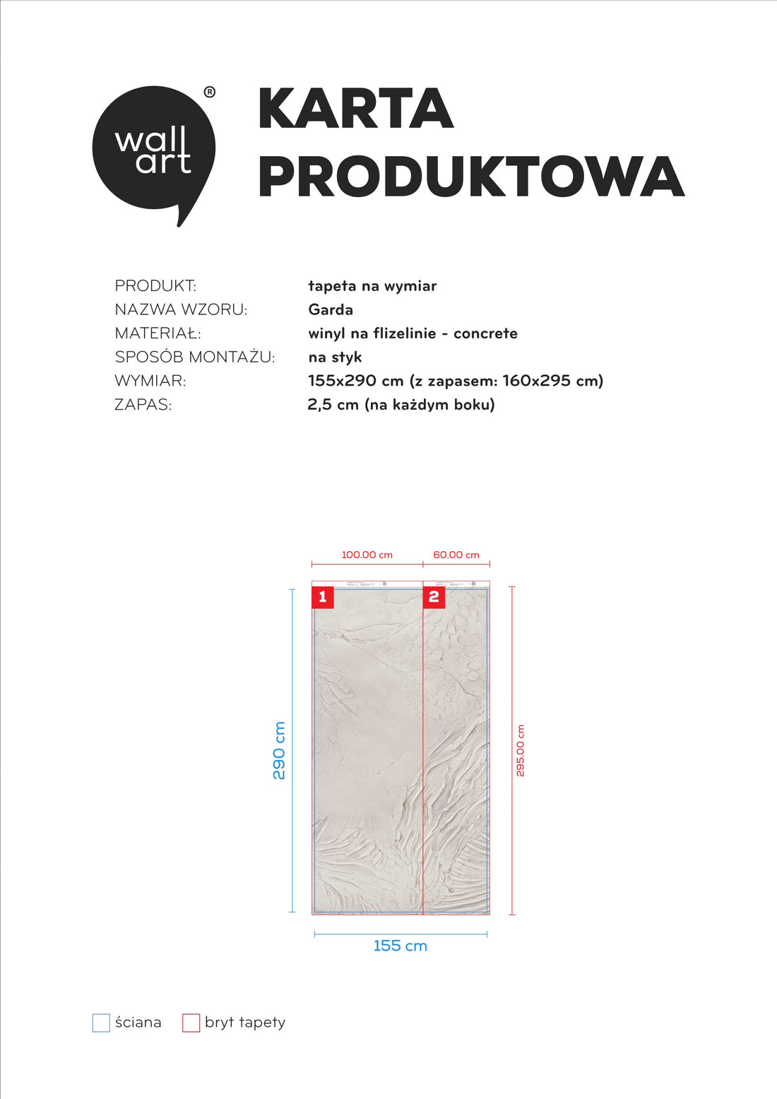 Garda concrete 155x290