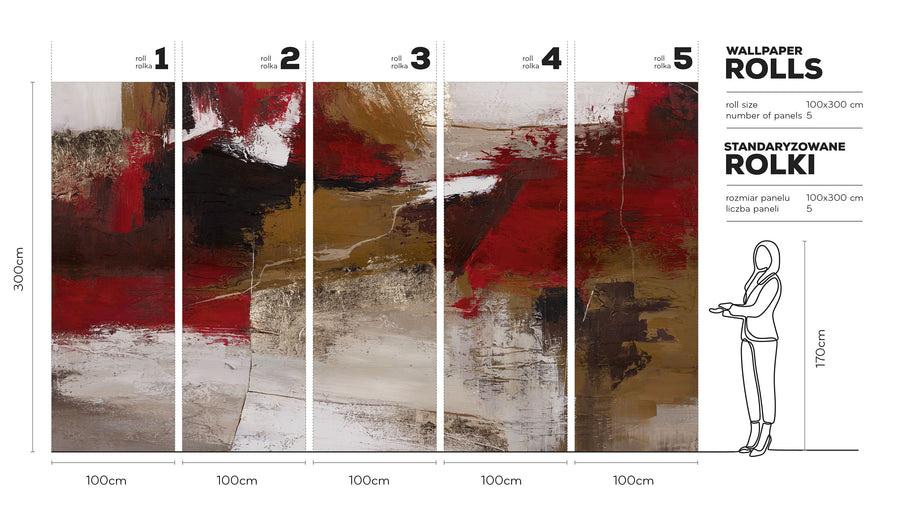 Lava- Tapeta w standaryzowanych rolkach