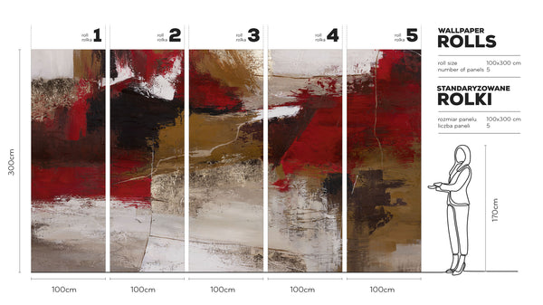 Lava- Tapeta w standaryzowanych rolkach