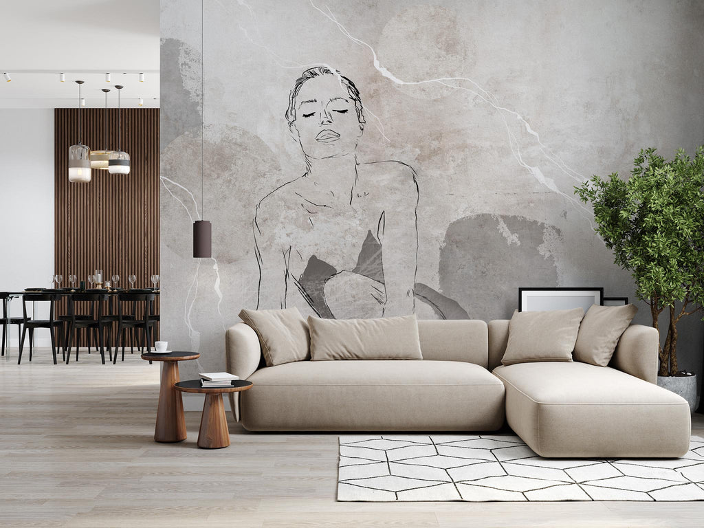 Tapeta Lapillis Femme Wallart