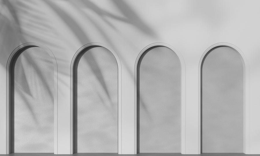 Libra Light Grey - Tapeta w standaryzowanych rolkach
