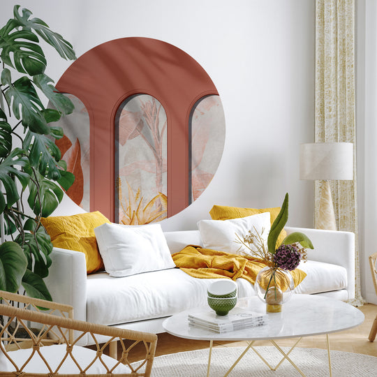 Tapeta Koło Libra Rainforest Rust