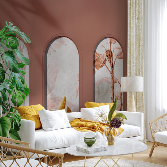 Libra Rainforest Rust - Tapeta w standaryzowanych rolkach