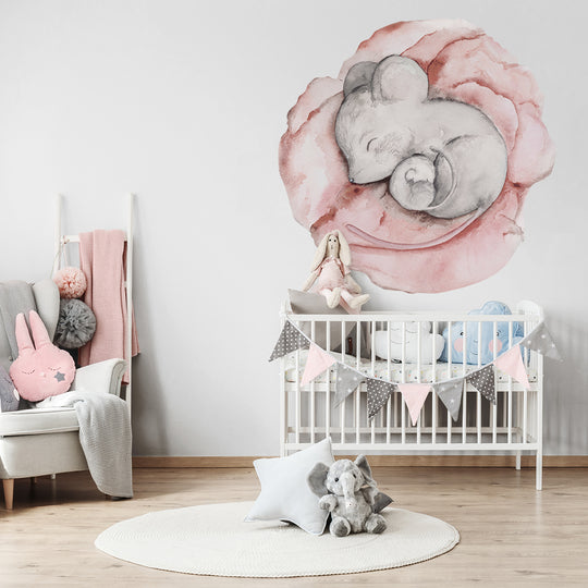 Tapeta Koło Little Nap Light