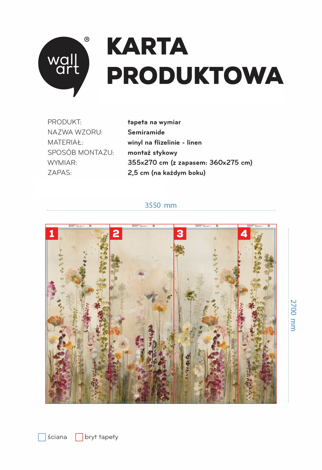 Semiramide linen 355x270