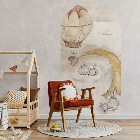 Tapeta Łuk Moonie Beige