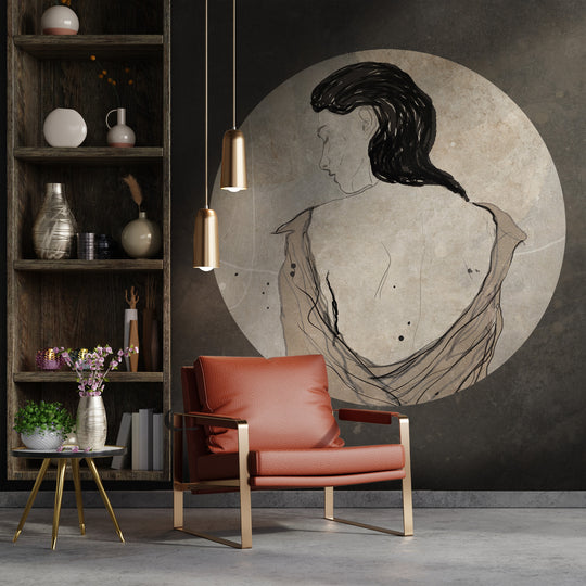 Tapeta Koło Moria Femme