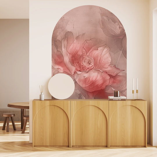 Tapeta Łuk Papaveri Mocha