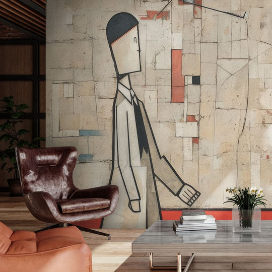 Piet - Tapeta w standaryzowanych rolkach