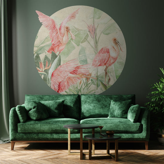 Tapeta Koło Rainforest Ajaja