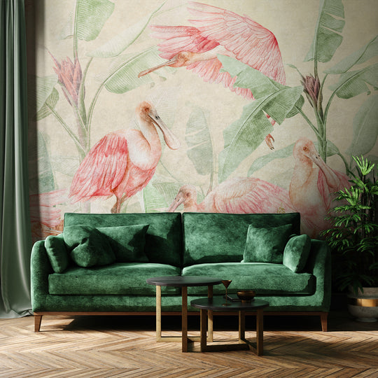 Rainforest Ajaja - Tapeta w standaryzowanych rolkach