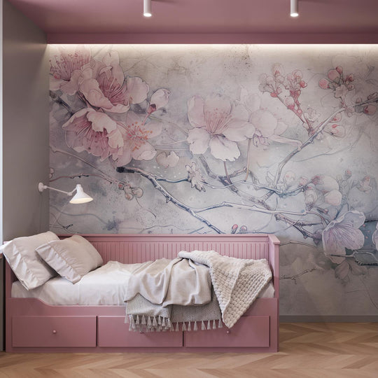 Sakura- Tapeta w standaryzowanych rolkach