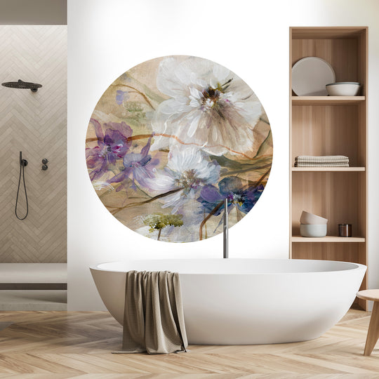 Tapeta Koło Violeta