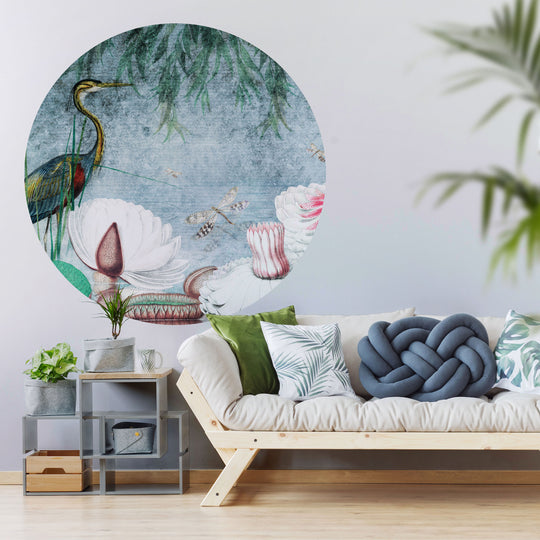 Tapeta Koło Water Lily