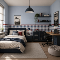 Check – Custom-sized wallpaper