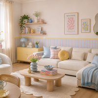 Stripe Powder – Custom-sized wallpaper