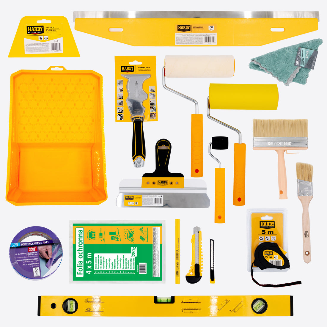 Squeegee + knife set