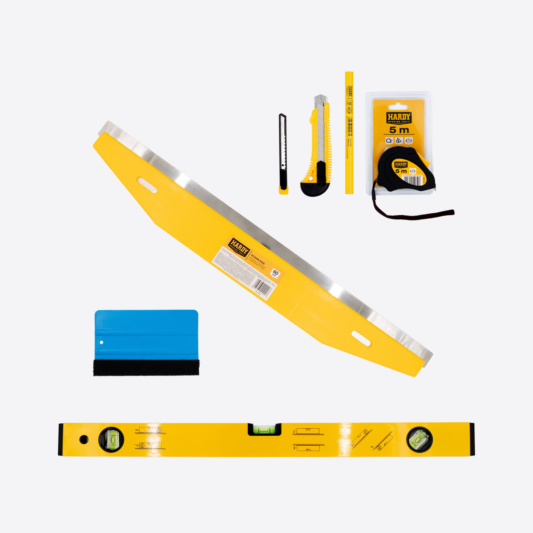 Squeegee + knife set