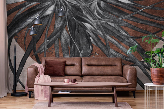 Tapeta Grass Grey WMF006G