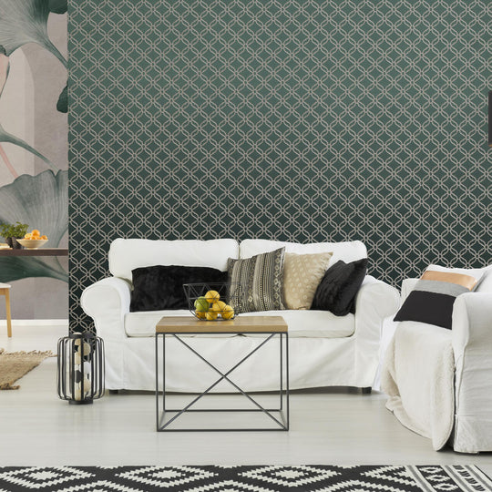 Tapeta Ginko Motif Green WMF020G