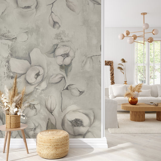 Kotone Olive - Tapeta w standaryzowanych rolkach