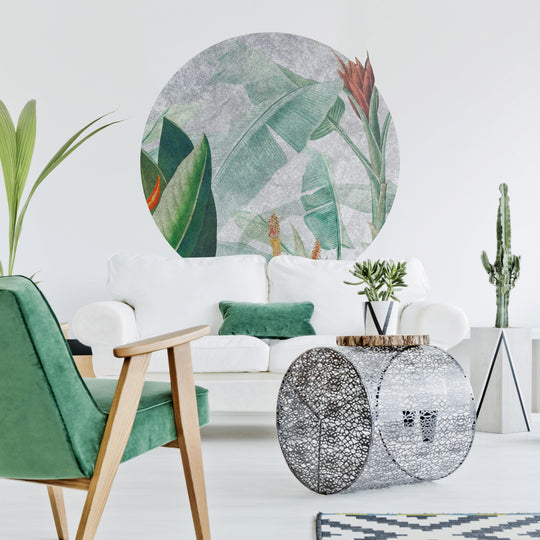 Tapeta Koło Rainforest Vivid