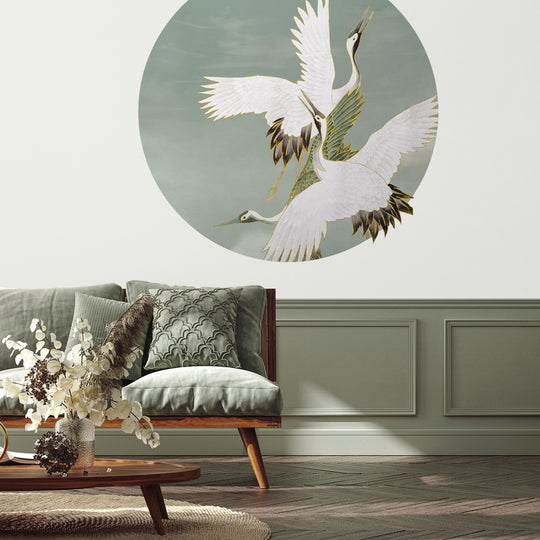 Tapeta Koło Sage Tsuru