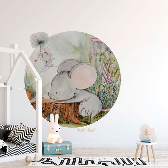 Tapeta Koło Mice Adventure